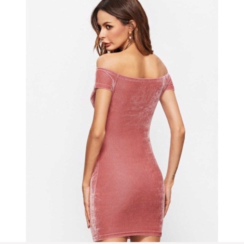 Velvet Pink Dress